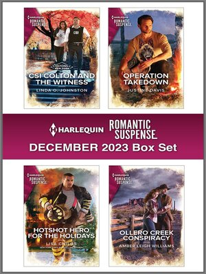 cover image of Harlequin Romantic Suspense December 2023--Box Set